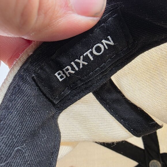 Brixton Oath III Snapback Hat Gray Yellow Adjustable Casual Outdoors Going Out - Picture 6 of 10